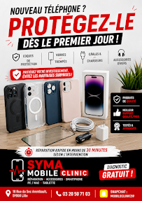 Accessoires MOBILE CLINIC : coques, verres trempés, câbles et chargeurs